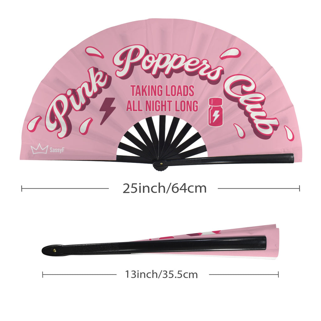 Pink Poppers Fan