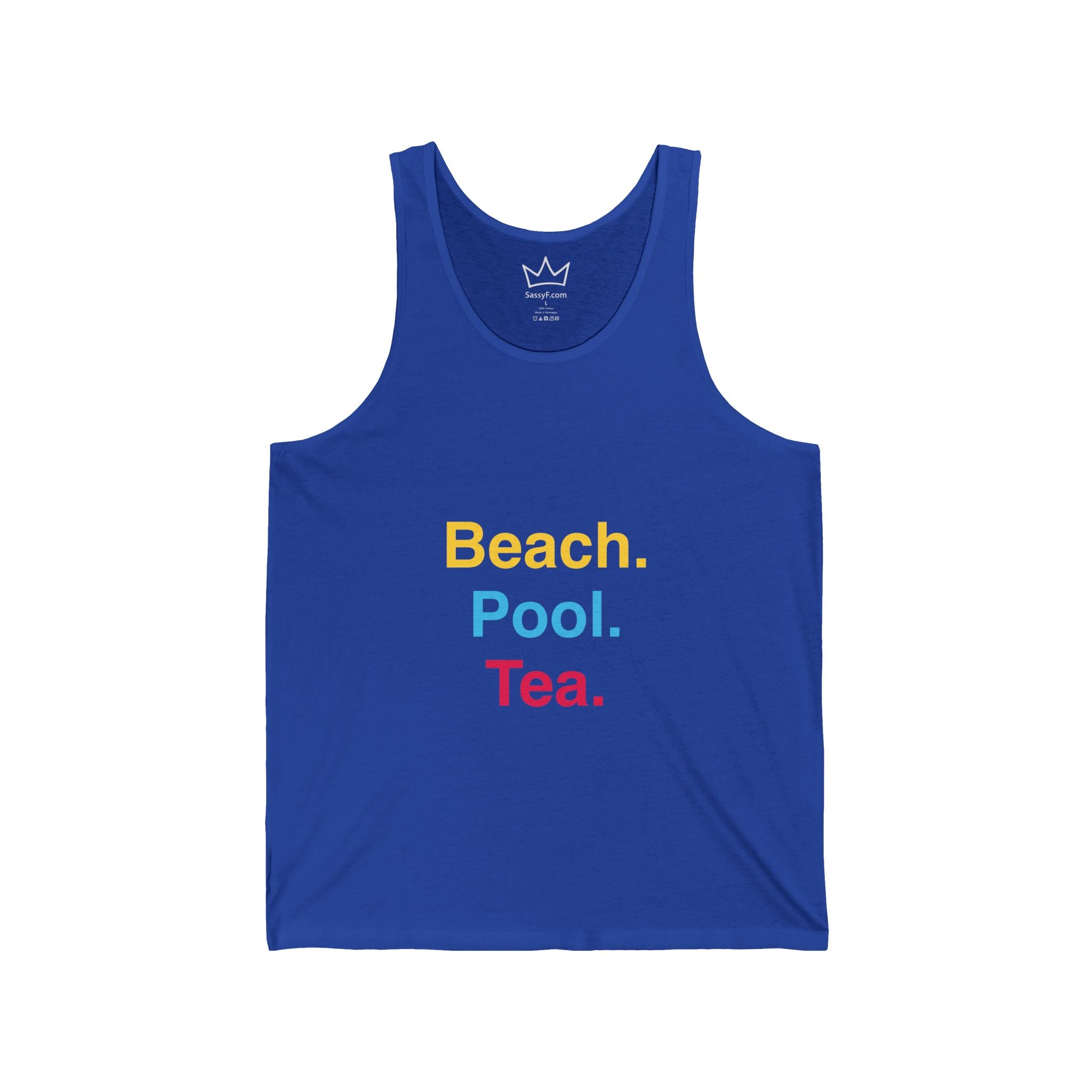 Beach Pool Tea Tank