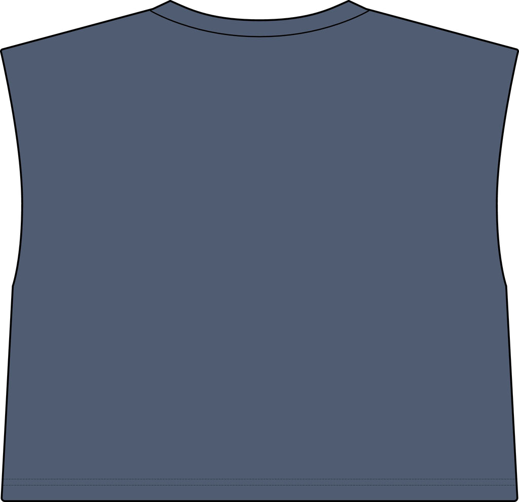 Iconic Cropped Muscle Tee