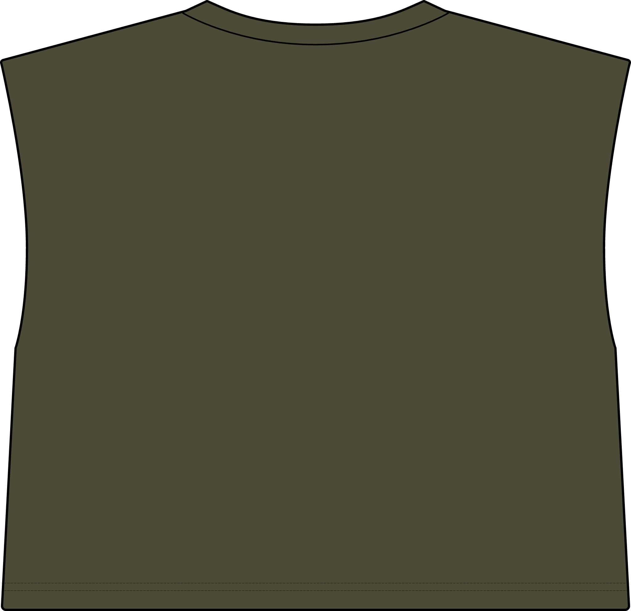 Iconic Cropped Muscle Tee