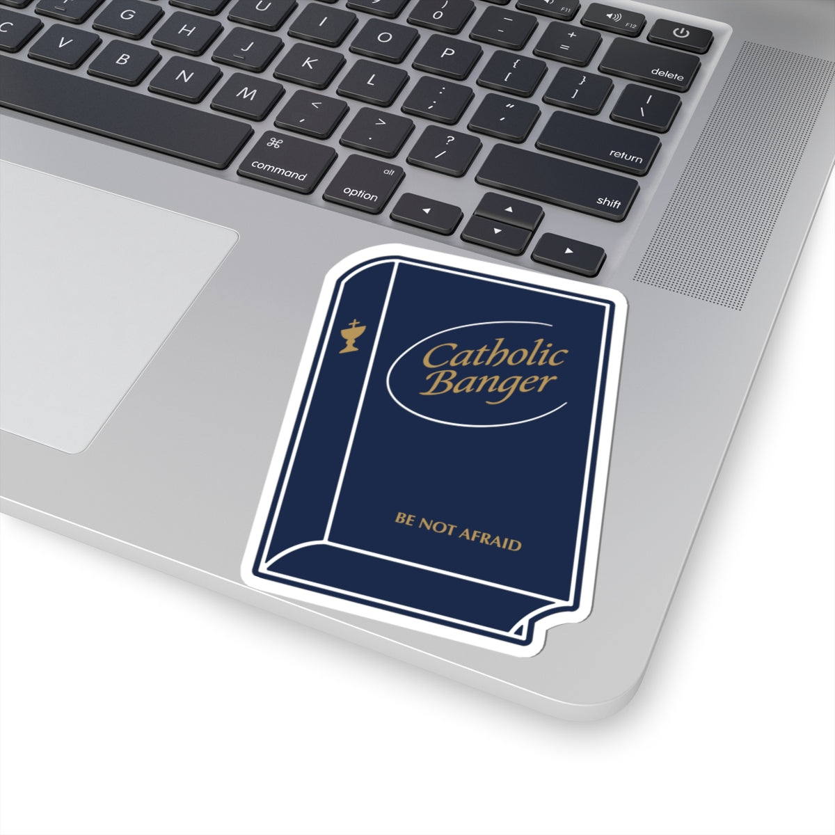 "Be Not Afraid" Catholic Hymn Kiss-Cut Sticker