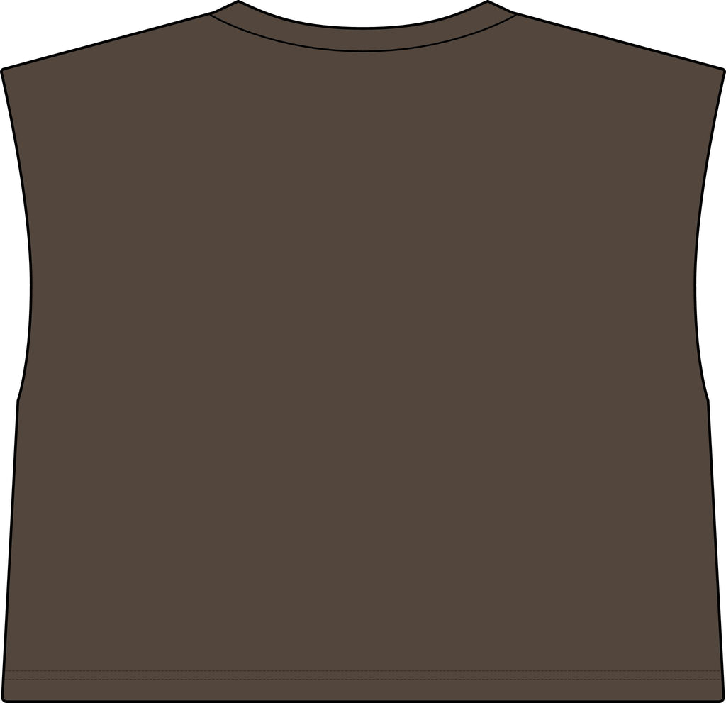 Delulu is the Solulu Cropped Muscle Tee