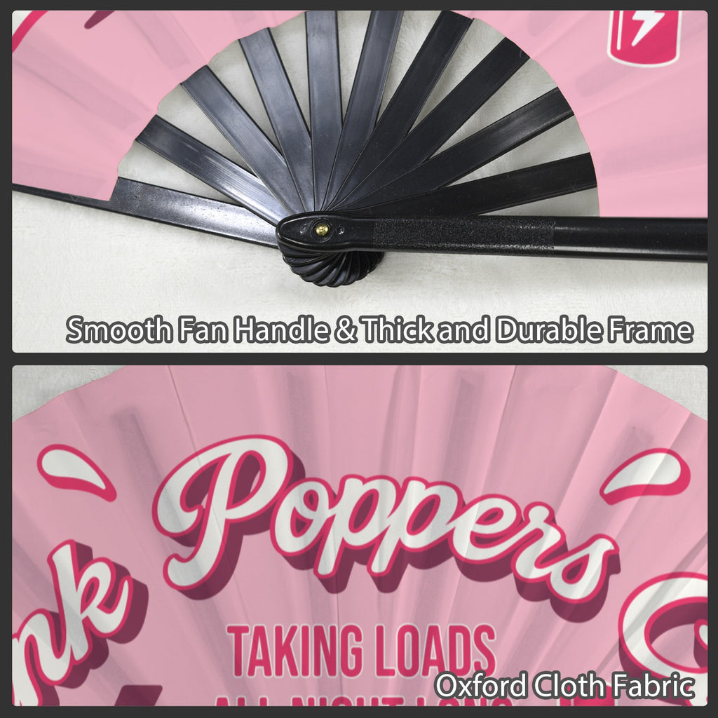 Pink Poppers Fan