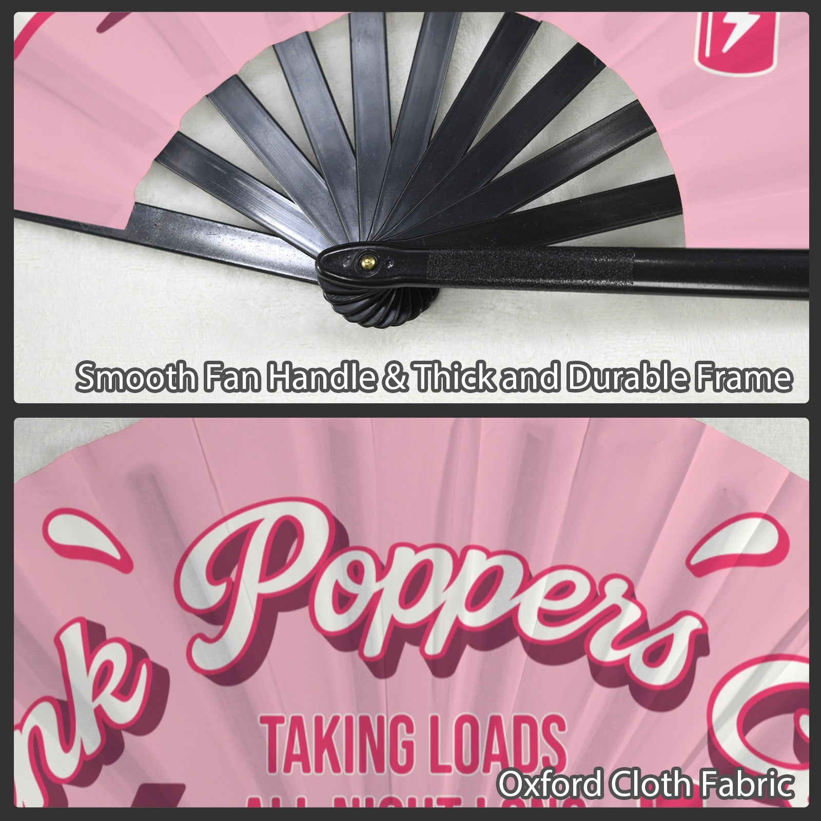 Pink Poppers Fan