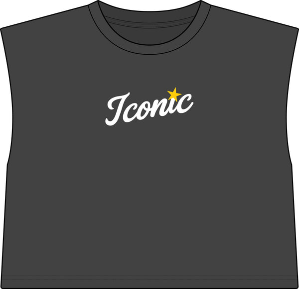 Iconic Cropped Muscle Tee