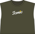 Iconic Cropped Muscle Tee