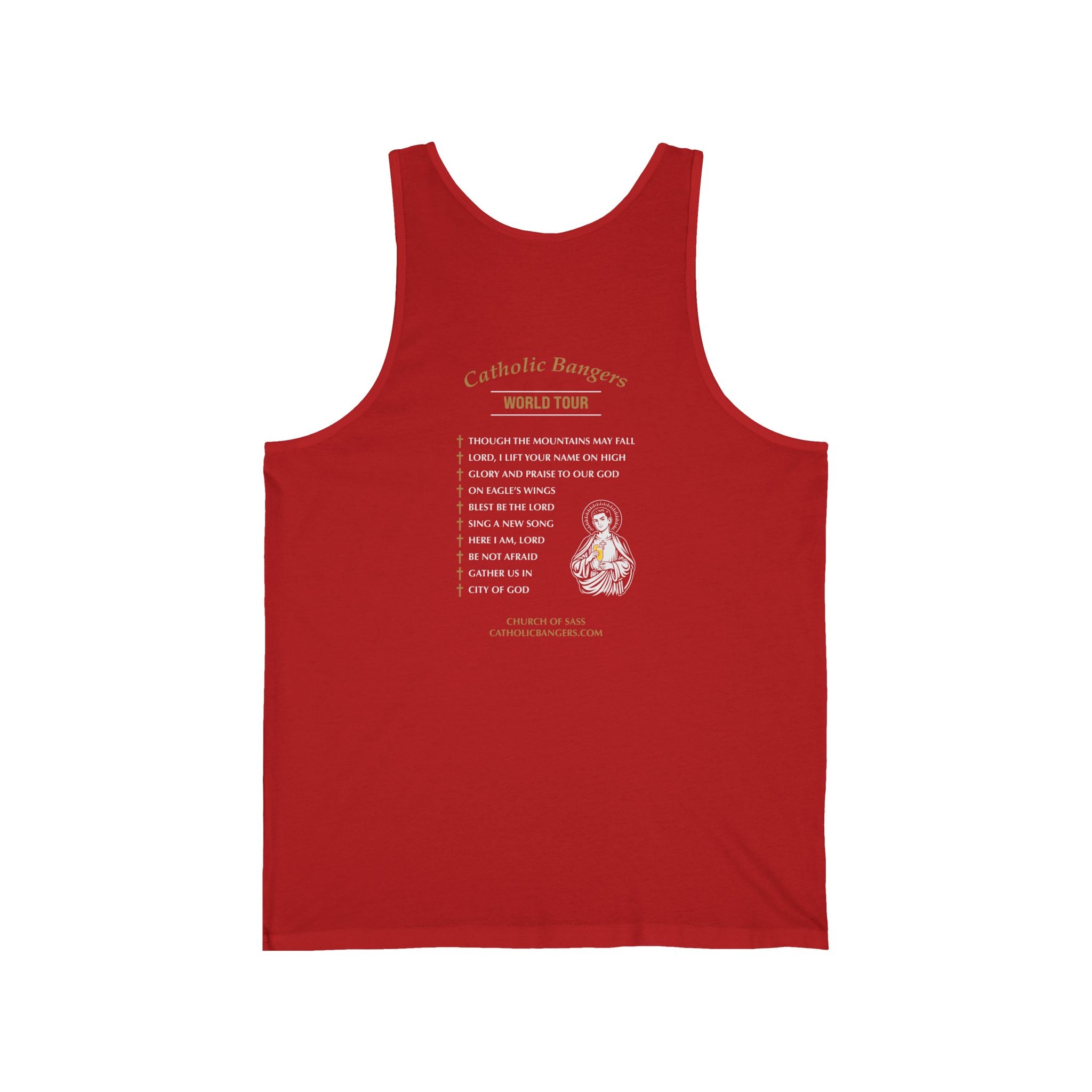 Catholic Banger World Unisex Jersey Tank
