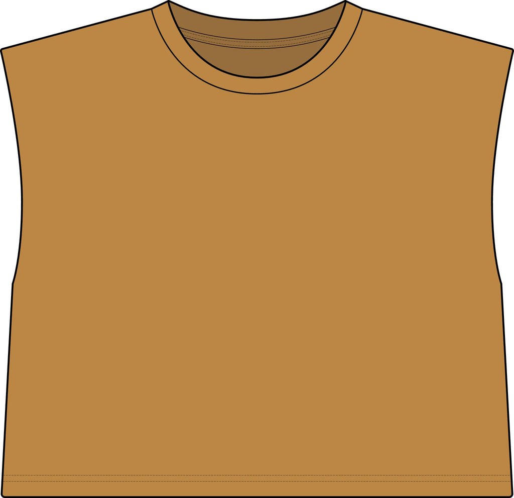 Delulu is the Solulu Cropped Muscle Tee